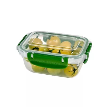 Ételtároló Szögletes Patentzáras 400 ML  30811