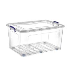 Gurulós Tárolódoboz Műanyag 80 L - 30168