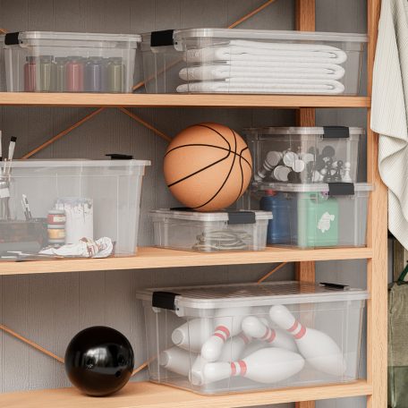 Lock&Keep Tárolódoboz+Tető 21,5 L 33106