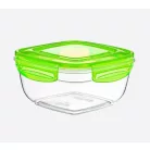 Ételtartó Kocka Patentzáras 900 ML - 30203