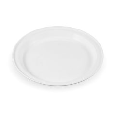 Műanyag Lapos Tányér Peremes 22,4X2,4 Cm