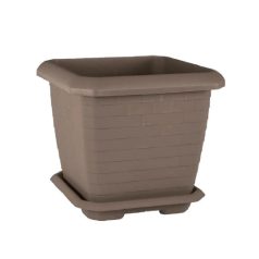 Serinova Virágláda+Alátét 44x44x40 cm Hisar