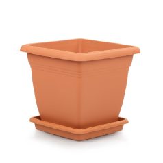 Serinova Virágláda+Alátét 32x32x30 cm Villa