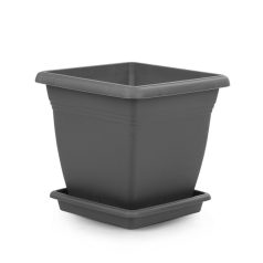 Serinova Virágláda+Alátét 32x32x30 cm Villa