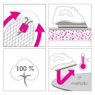 Vasalóállvány Huzat Premium Metallic 110X30 Cm Dc34F3M