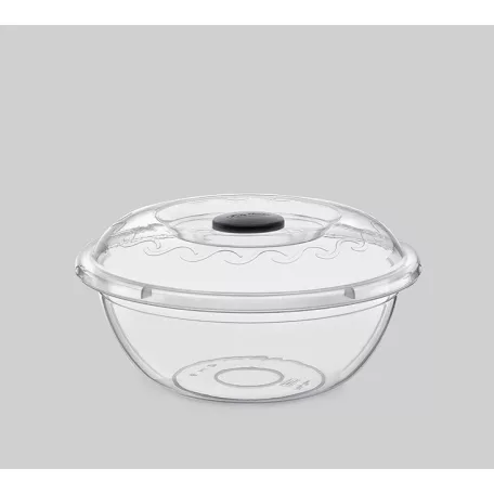 Átlátszó Tál+Tető 7,5 L Poly Time