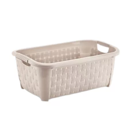 Ruháskosár Rattan Hatású 20 L Poly Time E-296