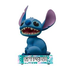   Disney Lilo és Stitch, A csillagkutya Smile 3D éjszakai lámpa és ébresztőóra