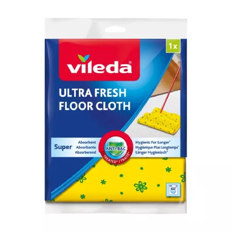 Vileda Sárga Mikroszálas Felmosókendő XXL