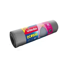 Zárószalagos Szemeteszsák 30 L Vileda