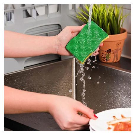 Vileda Color Pur Active Mosogatószivacs 3+1 Db