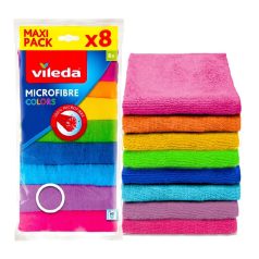 Vileda Color 8 Színű Mikroszálas Törlőkendő