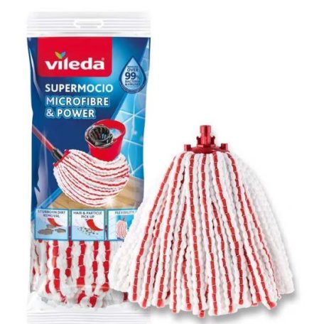 Vileda Microfibre&Power Felmosófej Supermocio