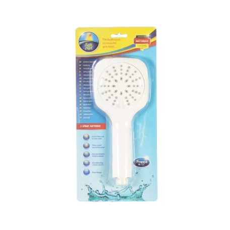 Zuhanyfej 3 Funkciós Fehér