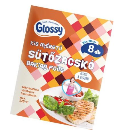 Glossy Sütőzacskó Csirkés 8Db