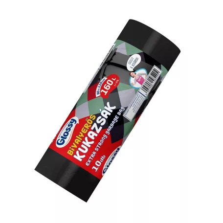 Bivaly Erős Kukazsák 160 L Glossy 10 Db-os