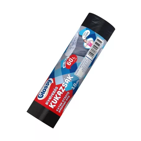 Bivaly Erős Szemeteszsák 60 L Glossy 10 Db-os