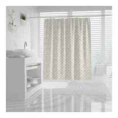 Textil zuhanyfüggöny 180 × 200 cm Pearl