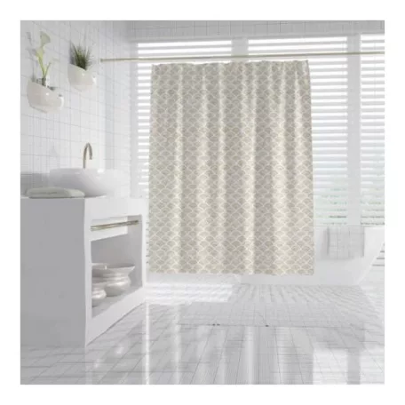 Textil zuhanyfüggöny 180 × 200 cm Pearl