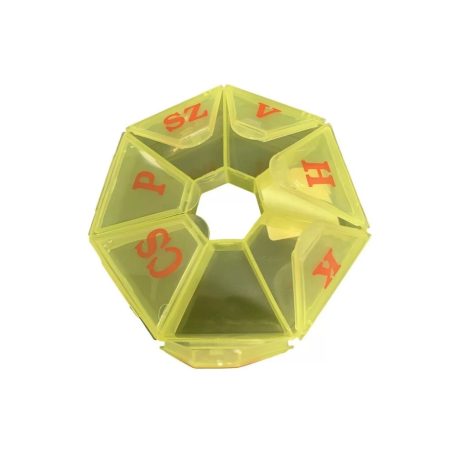 Gyógyszeres Doboz Heti 10x2 cm