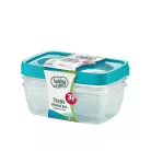 Ételtartó Doboz Szett 3x1,2 l Trend 02 1016 