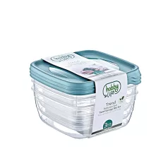 Ételtartó Doboz Szett 3x0,9 l Trend 02 1039 
