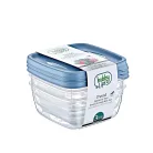 Ételtartó Doboz Szett 3x1,5 l Square Trend 02 1040 