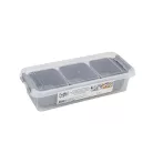 Rendszerező Doboz 3 rekeszes 1,2 l Grand 02 1063