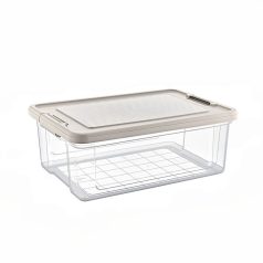   Műanyag Tároló Doboz Pattintózáras tetővel 12 l Stormax  02 1286 