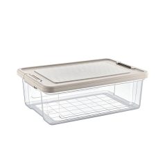   Műanyag Tároló Doboz Pattintózáras tetővel 20 l Stormax 02 1287