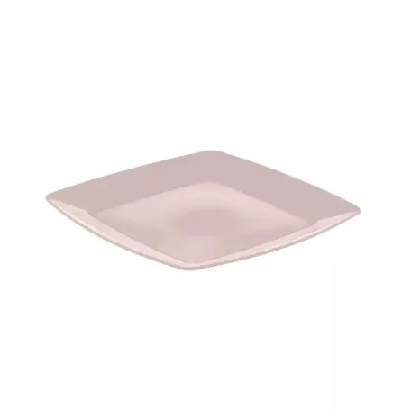 Műanyag Szögletes Lapos Tányér 23,5 cm  03 1291