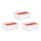 Ételtartó Doboz Szett 3x2 l Deco Trend 02 0908