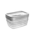 Ételtartó Doboz Szett 3x0,6 l Trend 02 1015 