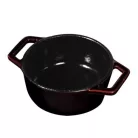 Berlinger Haus Öntöttvas Kínáló Fazék 12 Cm BH-6496 Burgundy
