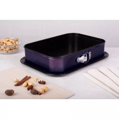 Berlinger Haus Szögletes Tortaforma 39 Cm Purple