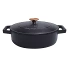Berlinger Haus Alacsony Lábas 26 Cm BH-6493 Black Rose Gold