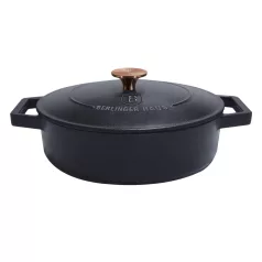 Berlinger Haus Alacsony Lábas 26 Cm BH-6493 Black Rose Gold