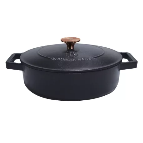 Berlinger Haus Alacsony Lábas 26 Cm BH-6493 Black Rose Gold