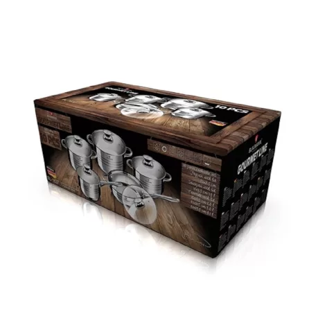 Blaumann Gourmet Line Edénykészlet 10 részes Jumbo  BL-1637N