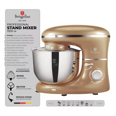Berlinger Haus Konyhai Robotgép BH-9197 Rose Gold 