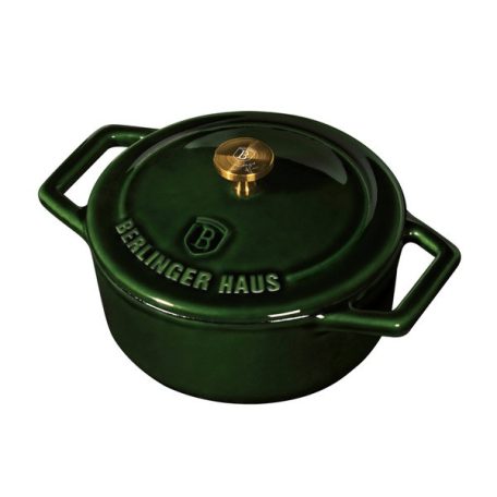 Berlinger Haus Öntöttvas Fazék Kínáló 12 Cm BH-6502 Emerald