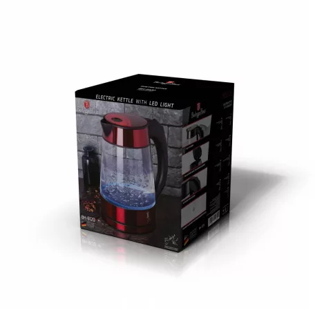 Berlinger Haus Elektromos Vízforraló 1,7 L BH-9120 Burgundy