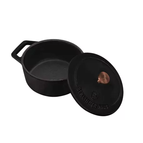 Berlinger Haus Öntöttvas Fazék 12 Cm BH-6490 Black Rose 
