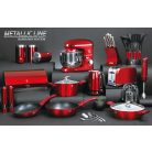 Berlinger Haus Serpenyő Levehető Nyéllel 24 Cm BH-1945 Burgundy