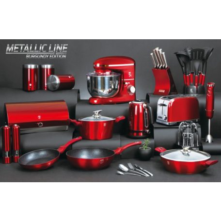 Berlinger Haus Serpenyő Levehető Nyéllel 24 Cm BH-1945 Burgundy