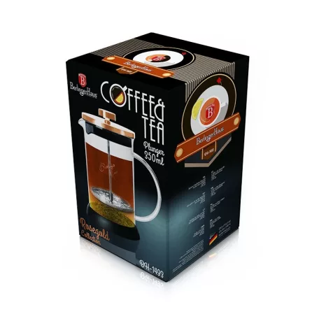 Berlinger Haus Kávé és Teafőző 350 ml BH-1493 Rose Gold