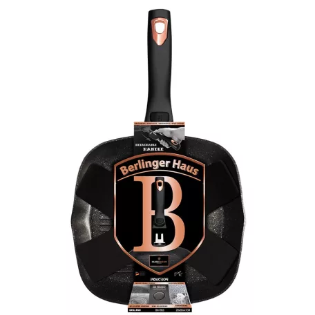 Berlinger Haus Grill Serpenyő 28 Cm BH-1953 Black Rose