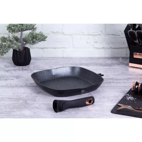 Berlinger Haus Grill Serpenyő 28 Cm BH-1953 Black Rose