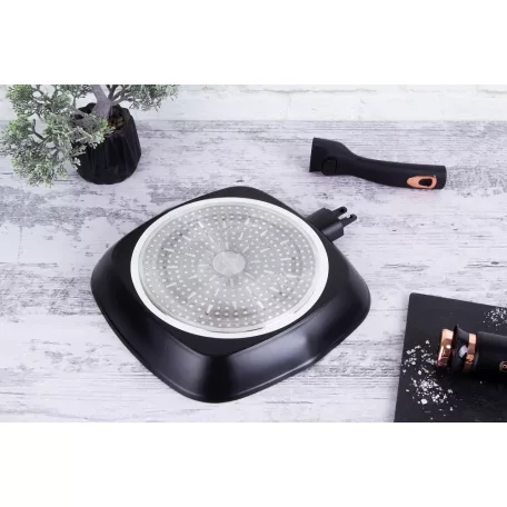 Berlinger Haus Grill Serpenyő 28 Cm BH-1953 Black Rose