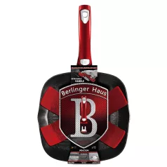 Berlinger Haus Grill Serpenyő 28 Cm BH-1947 Burgundy